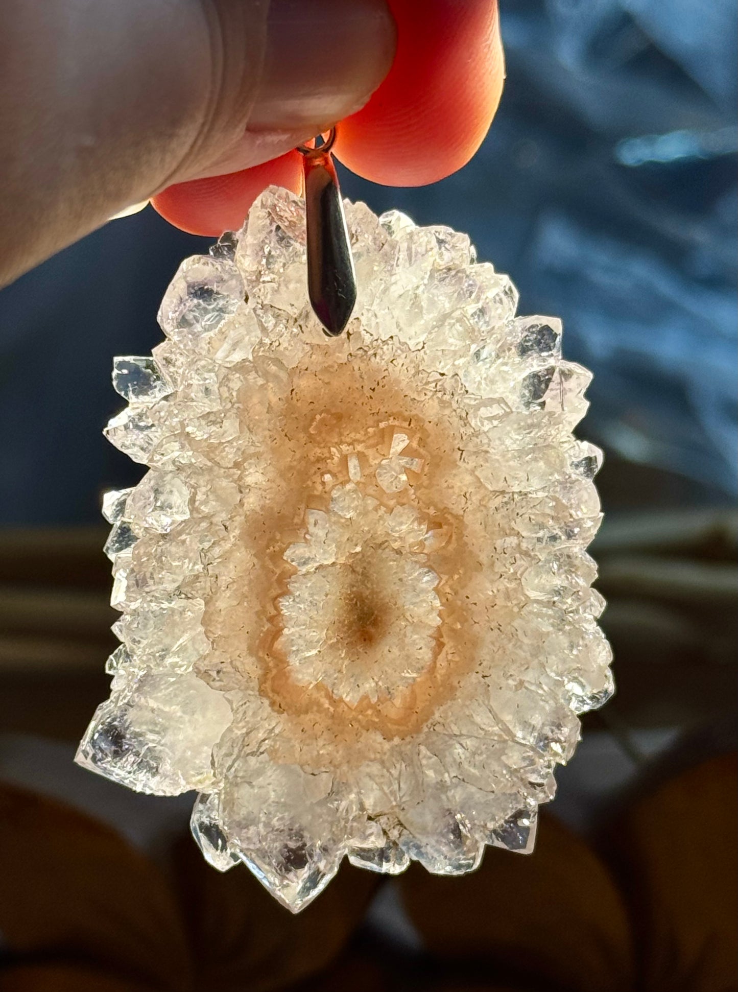 Pendentif de Quartz Cristal