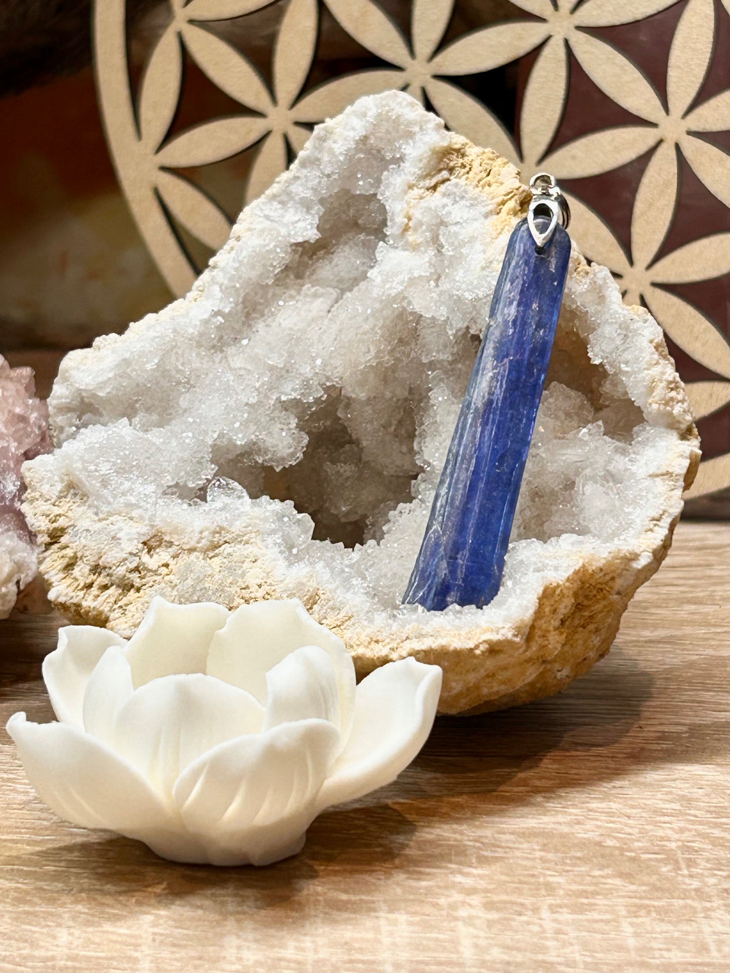 Pendentif de cyanite