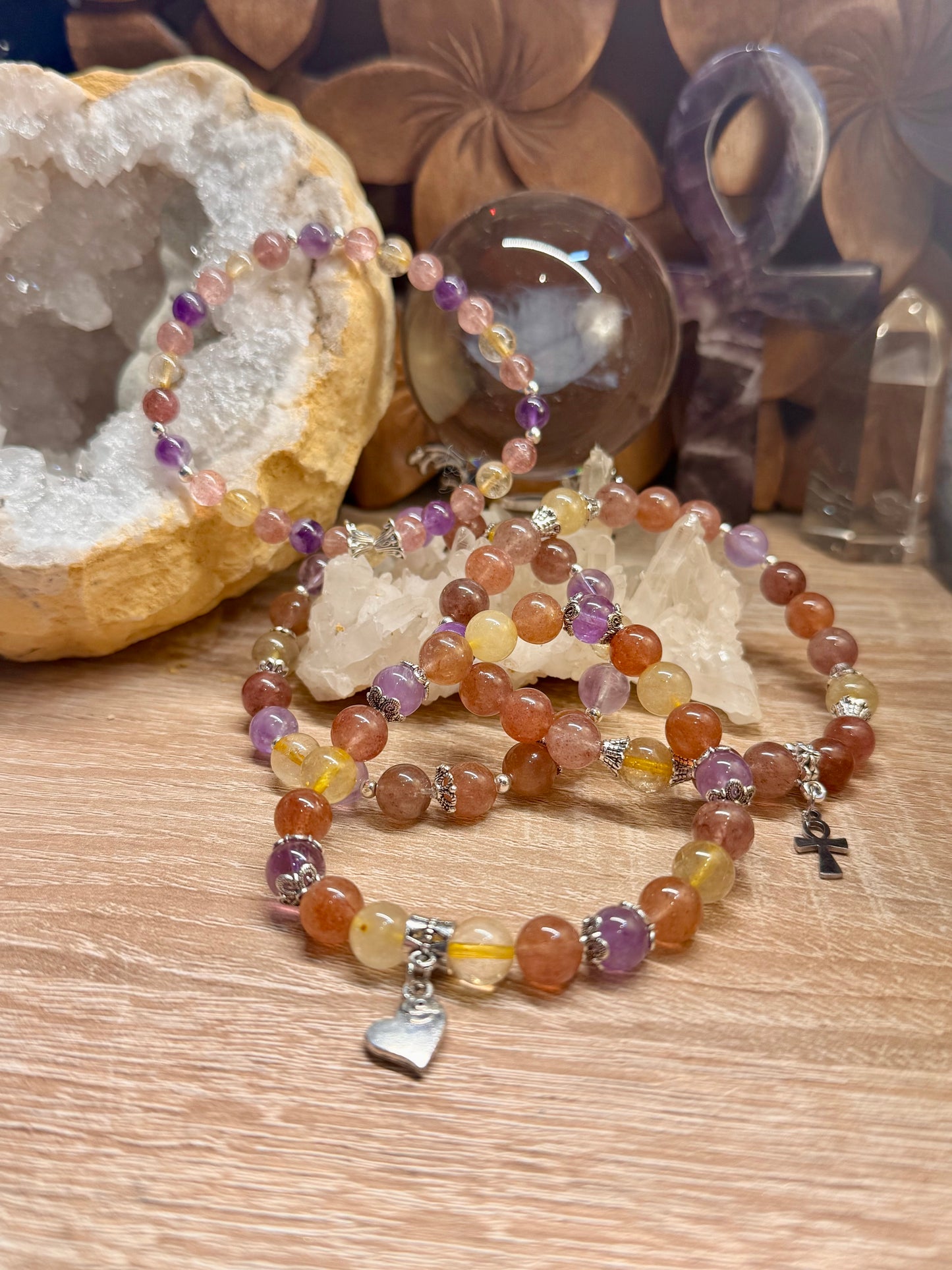 Bracelet de Cacoxénite