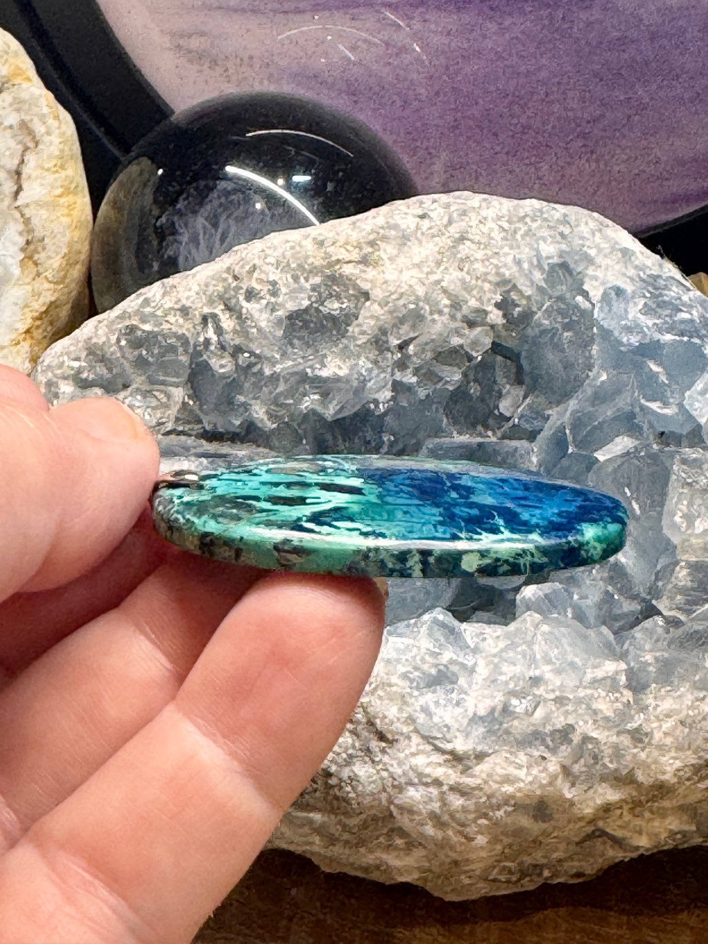Pendentif de shattuckite