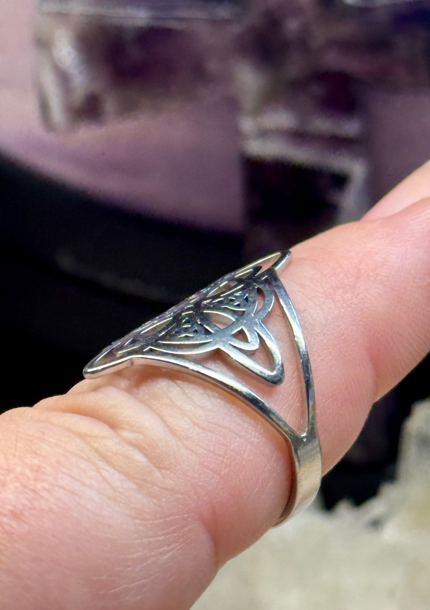 Bague Noeud de Sorcière T57