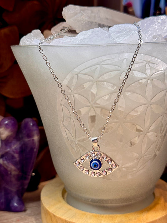 Collier Œil bleu