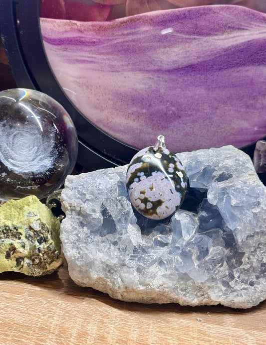 Pendentif de Jaspe Orbiculaire 2