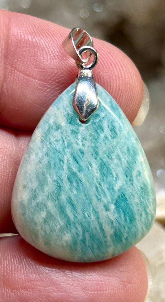 Pendentif d’amazonite