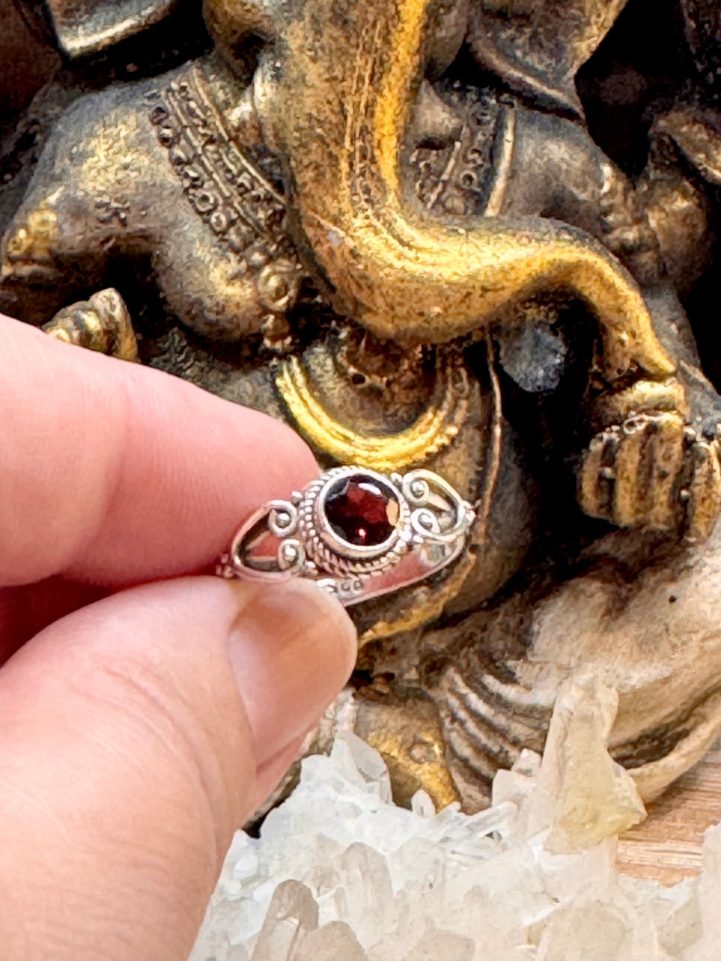 Bague Grenat T58
