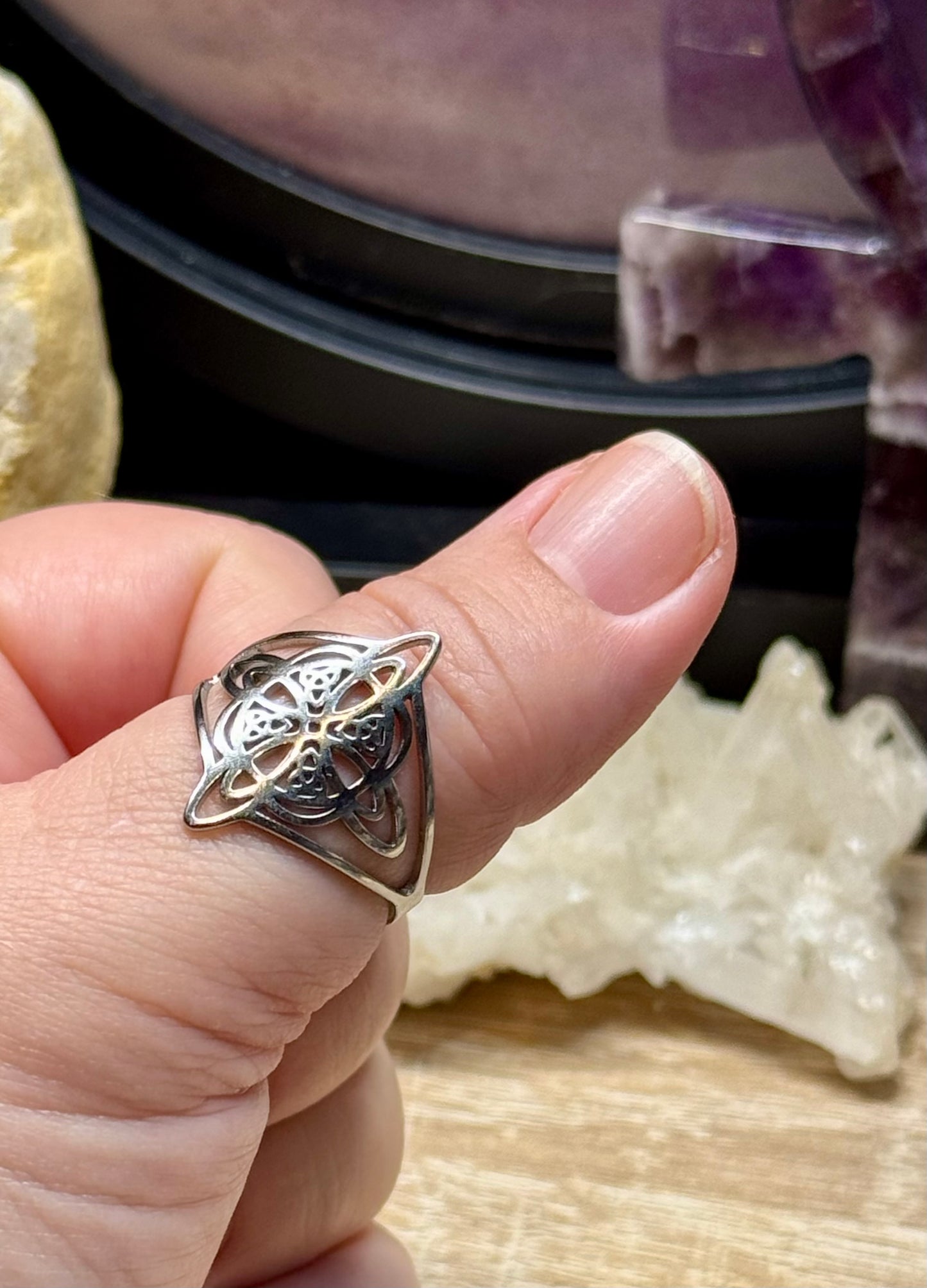 Bague Noeud de sorcière T60