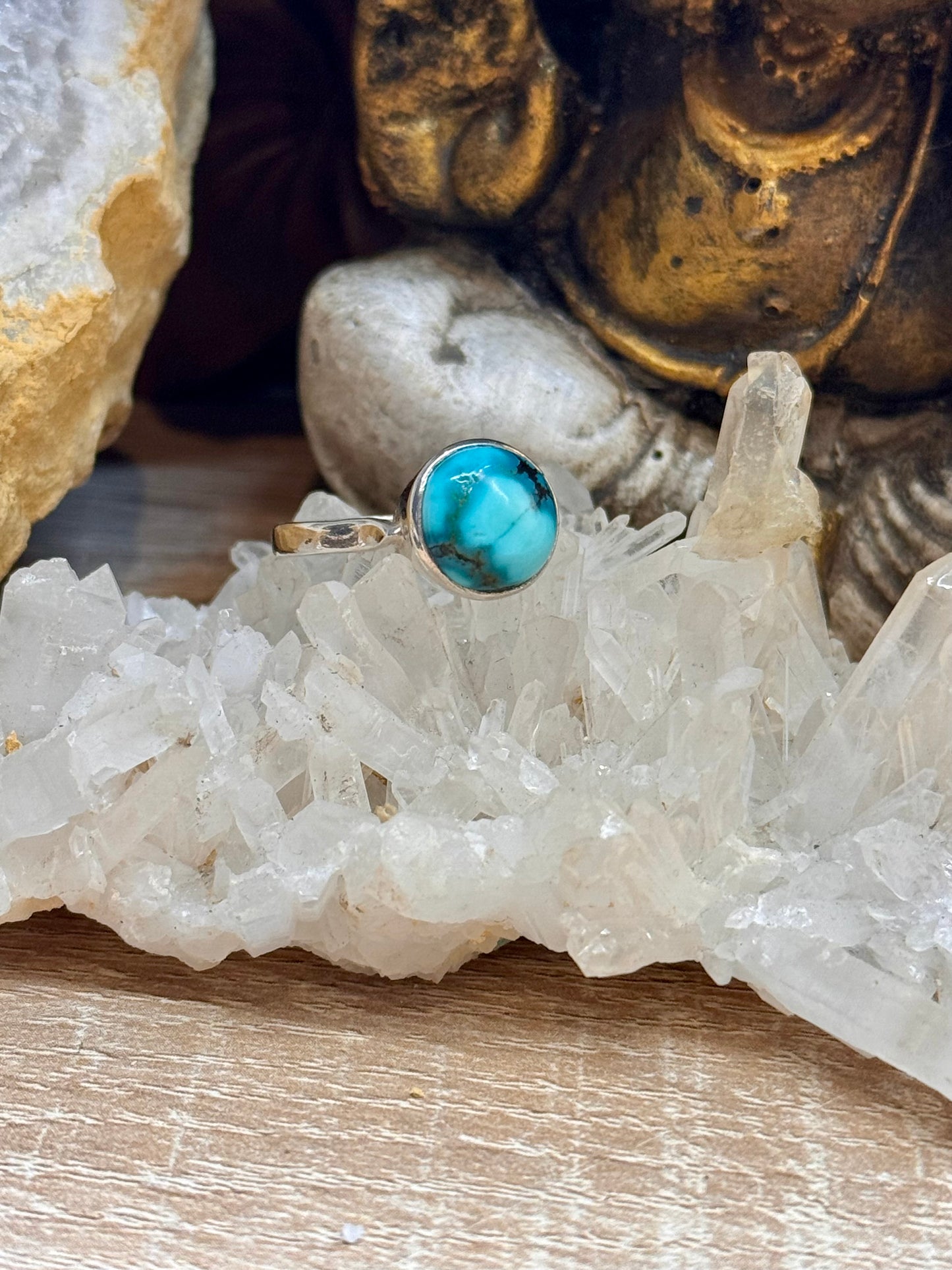 Bague en turquoise T55