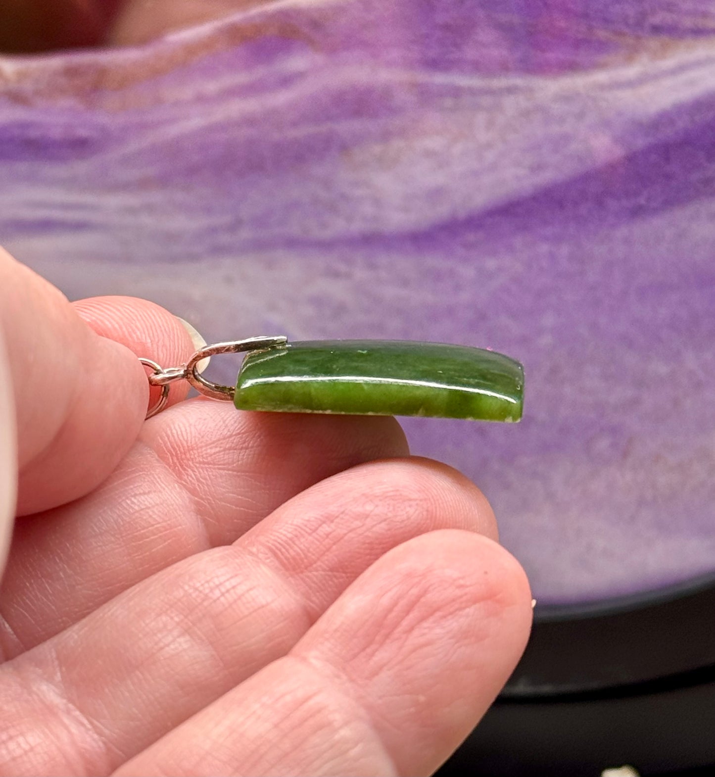 Pendentif de Jade Néphrite