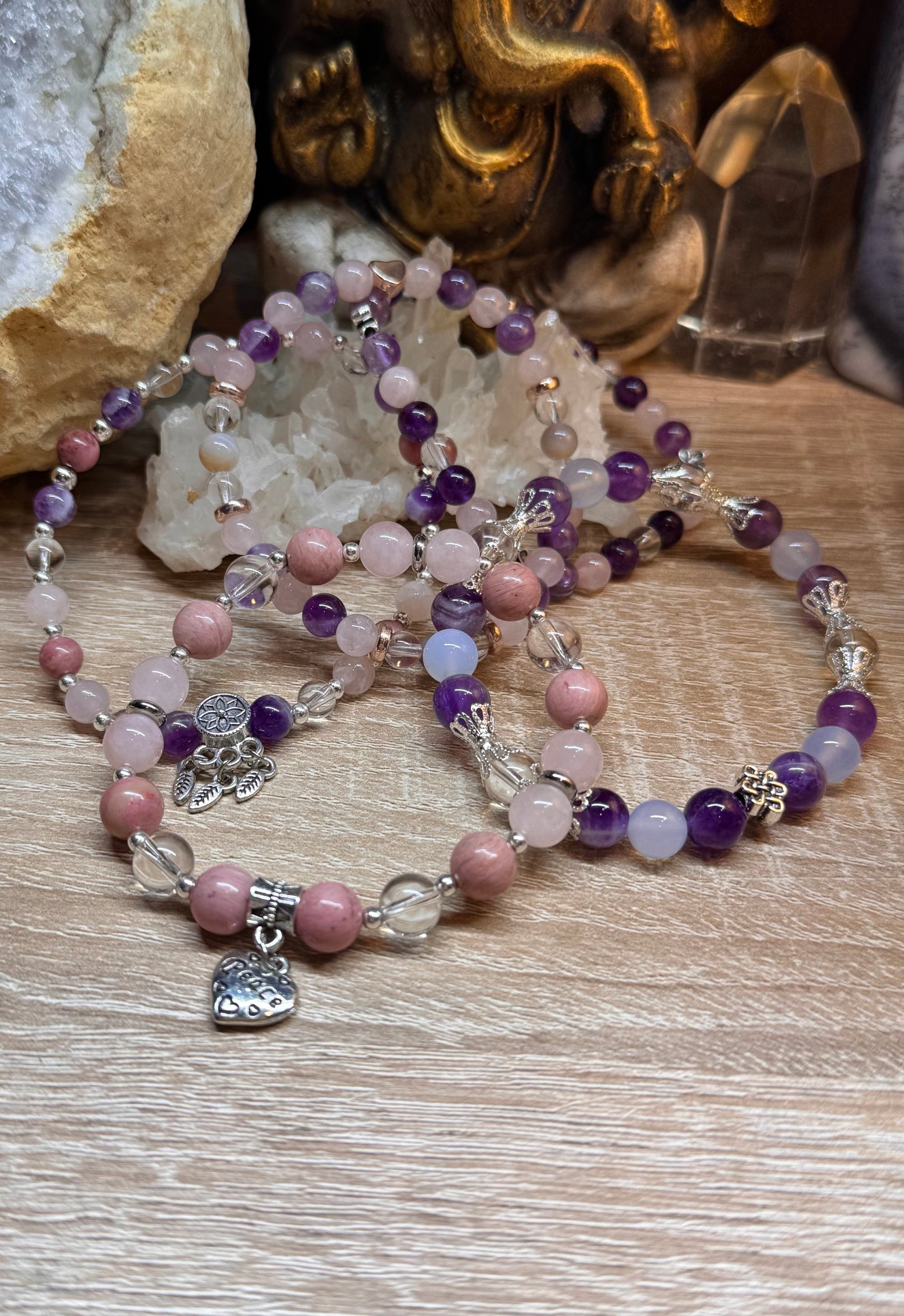 Bracelets "Combo de paix et d’amour"