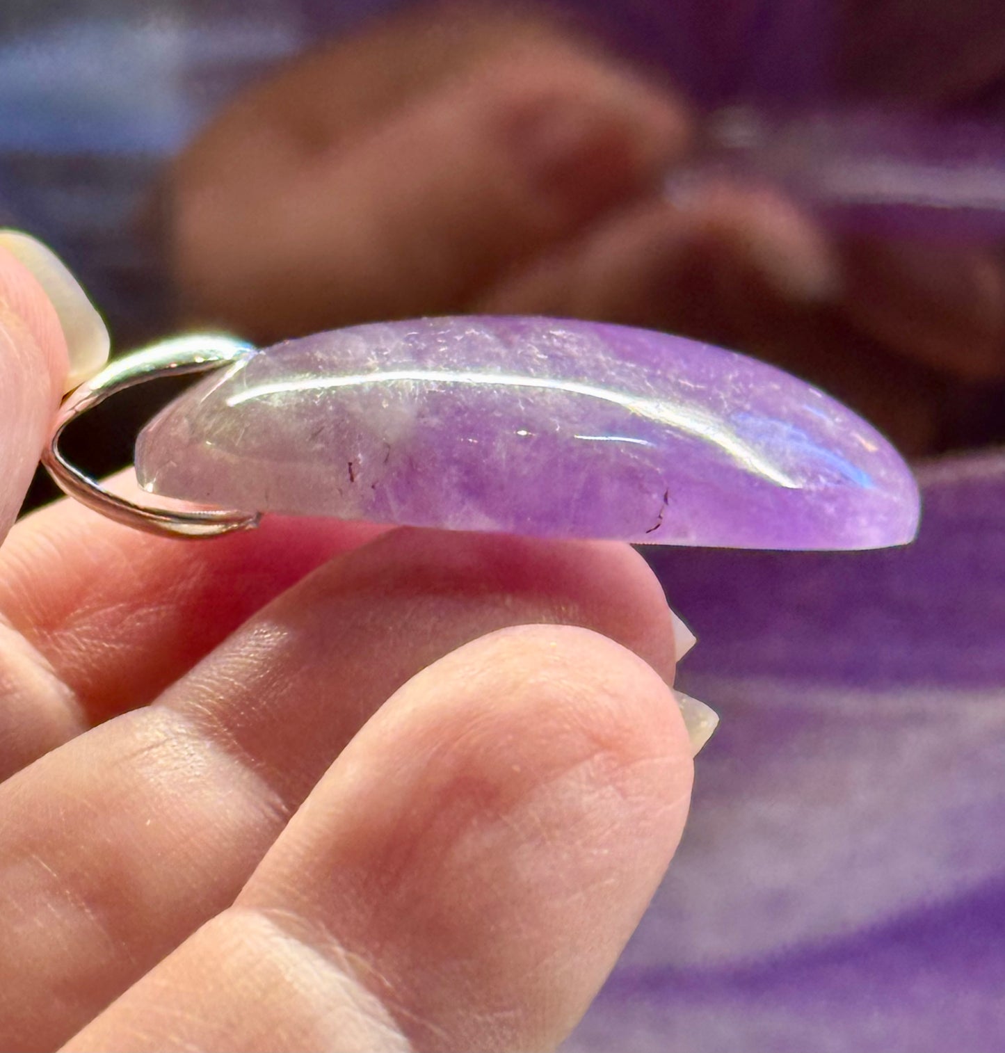 Pendentif en améthyste 2