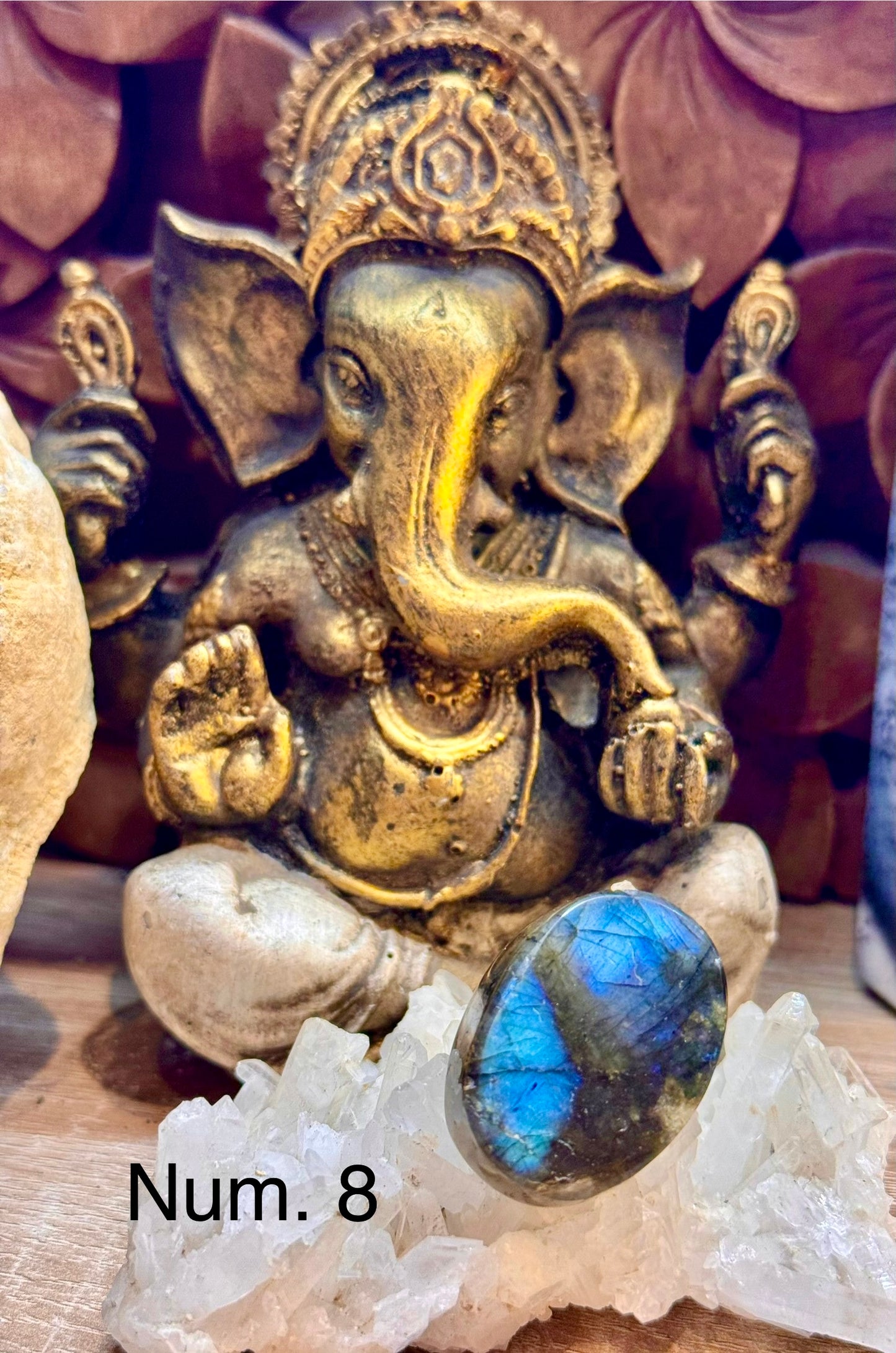 Galet de Labradorite