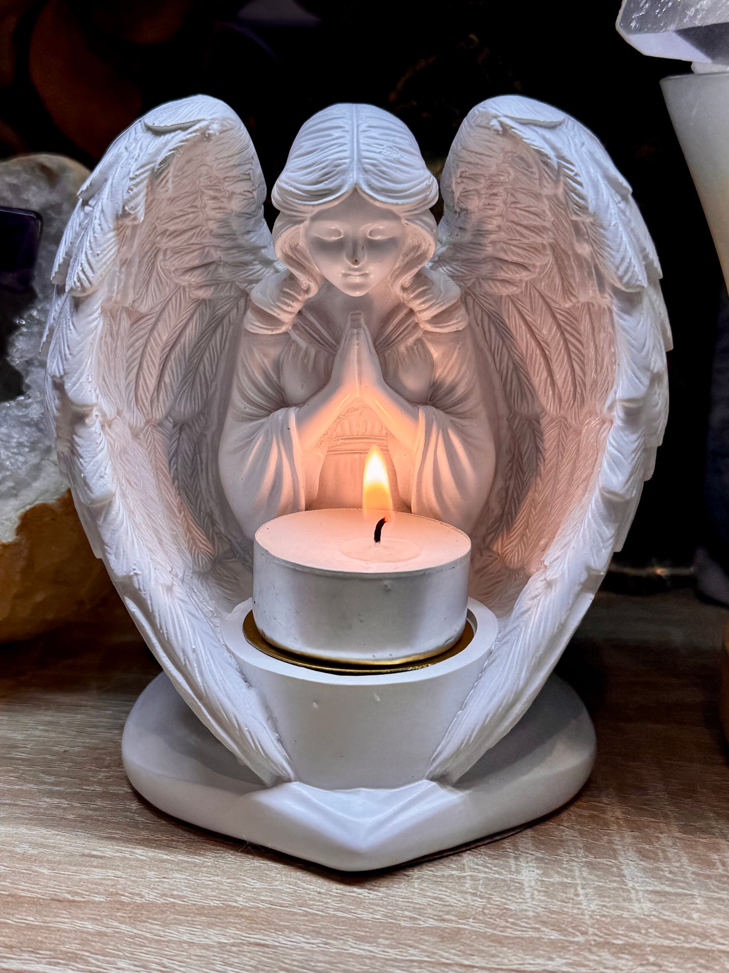 Bougeoir et Brûleur d’encens ange