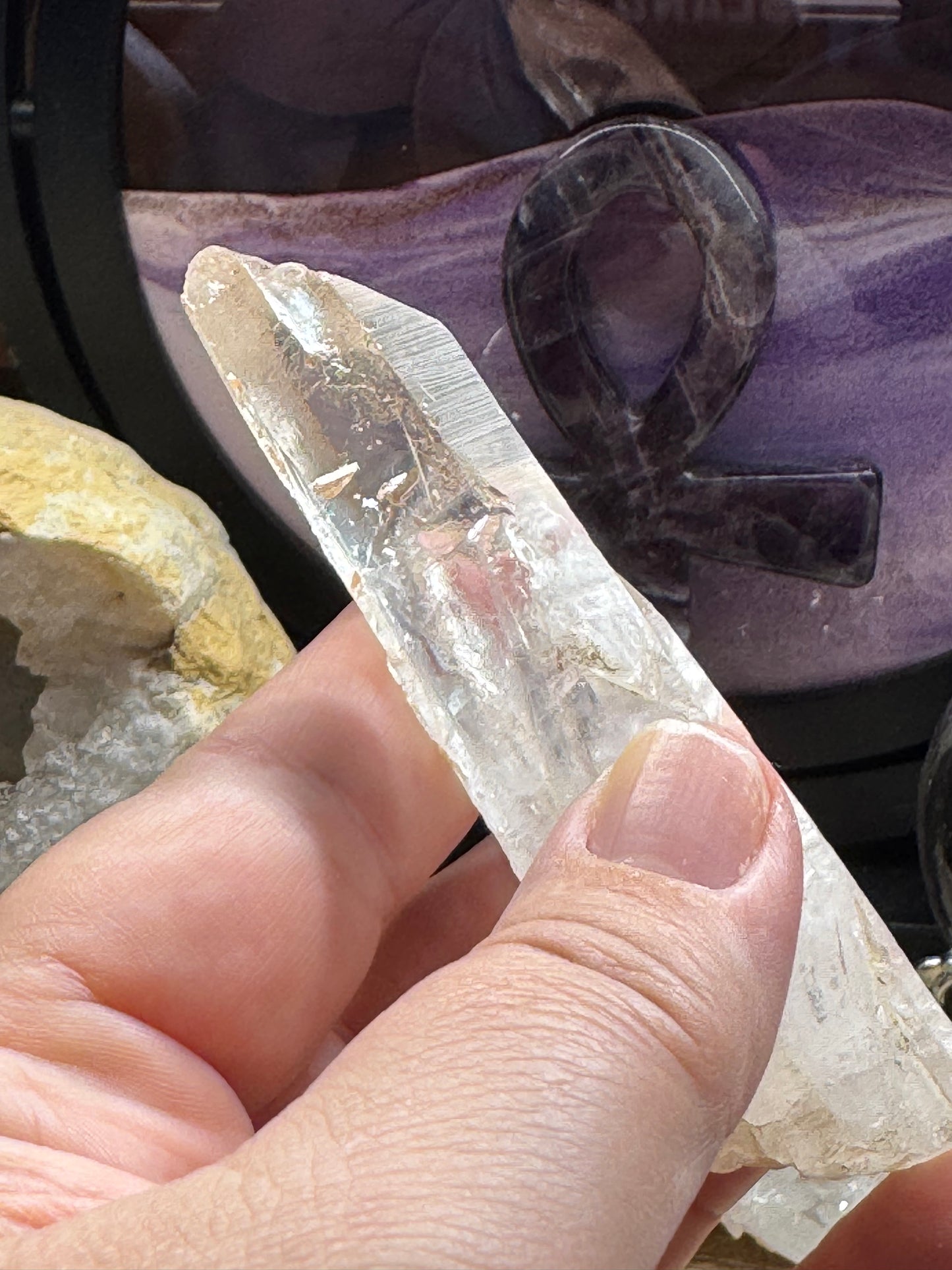 Pointe de Quartz Lémurien 2
