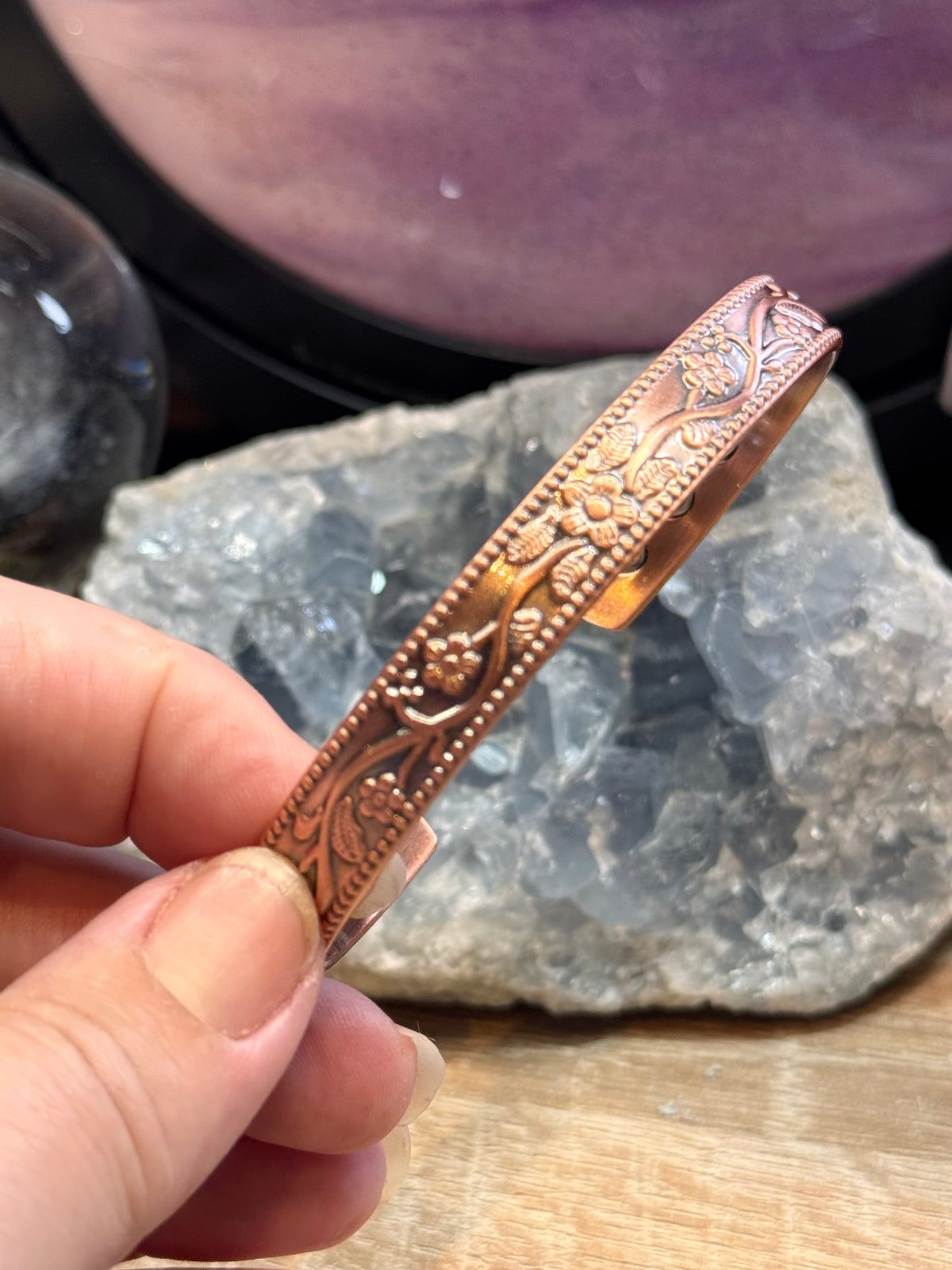 Bracelet magnétique avec aimants - F