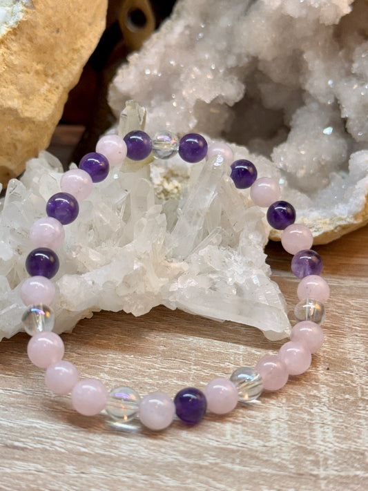 Bracelet "Amour Inconditionnel, Paix et Tranquillité"