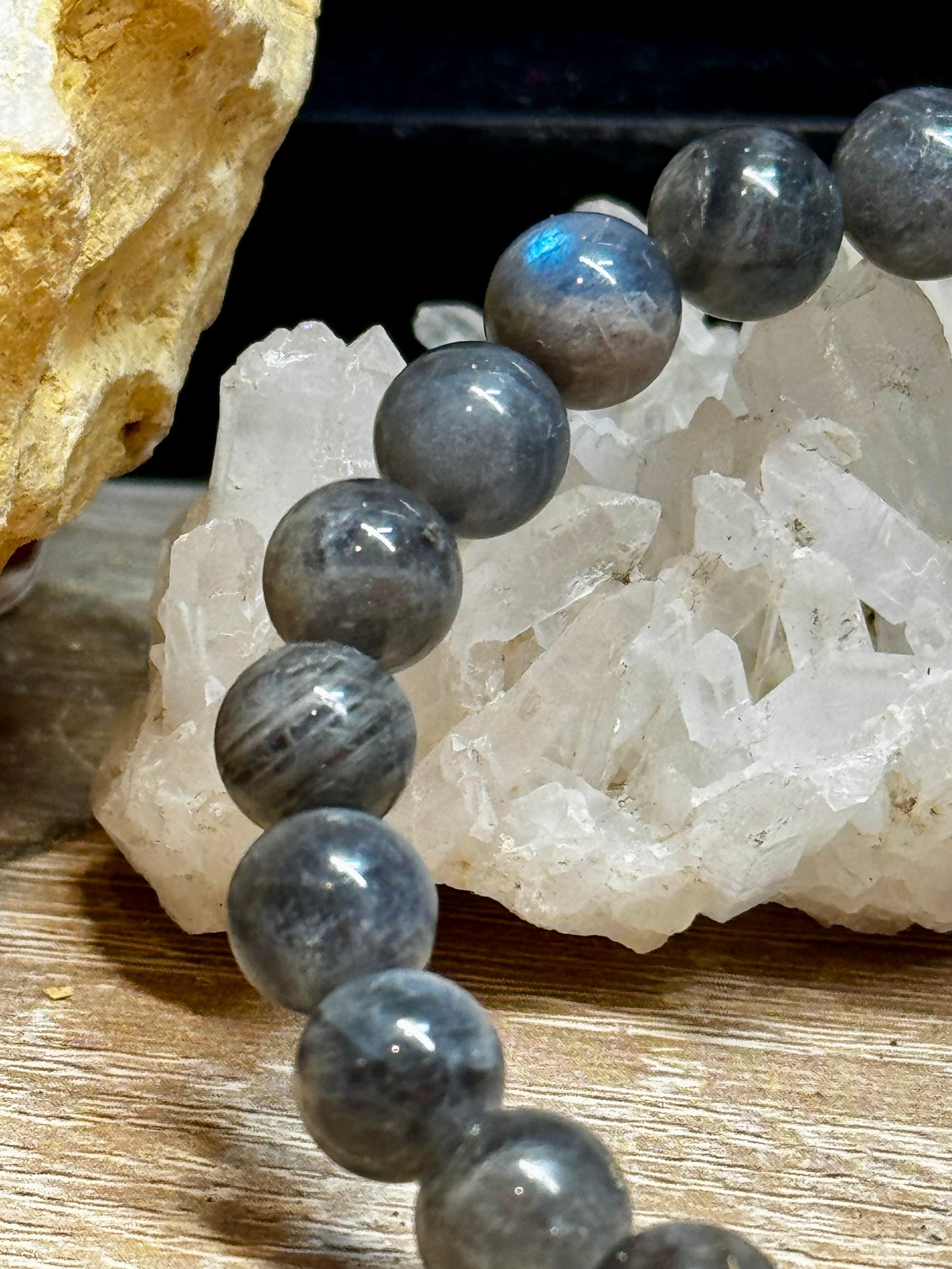 Bracelet de labradorite