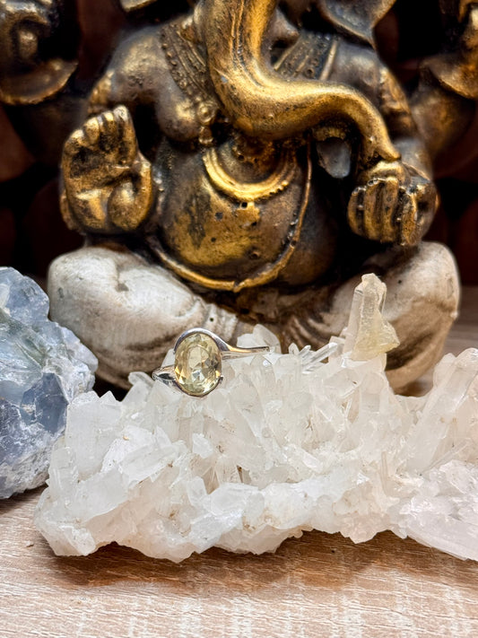 Bague Citrine T54