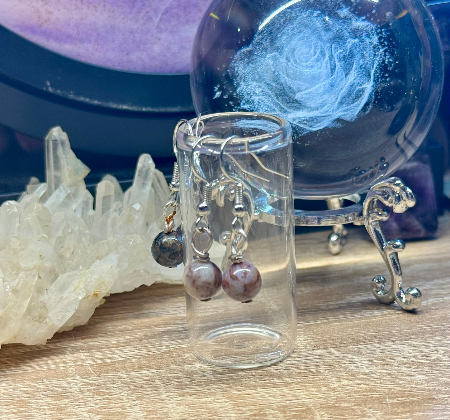 Boucles d’oreilles Piétersite