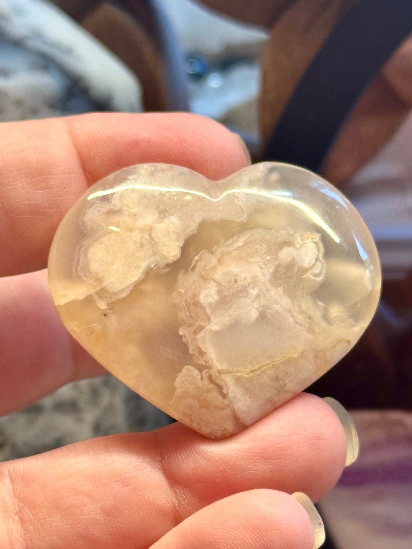 Cœur d’Agate Fleurs de cerisier