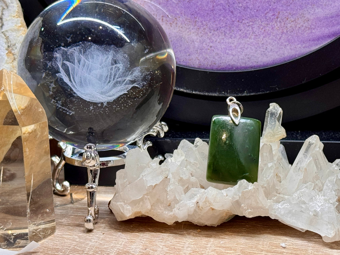 Pendentif de Jade Néphrite