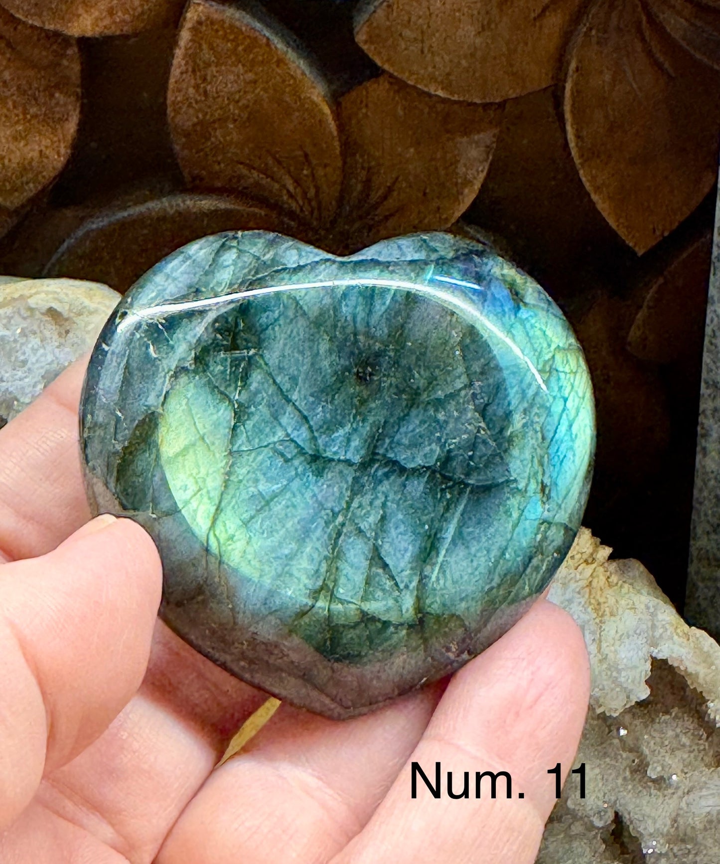Pierre anti-stress labradorite