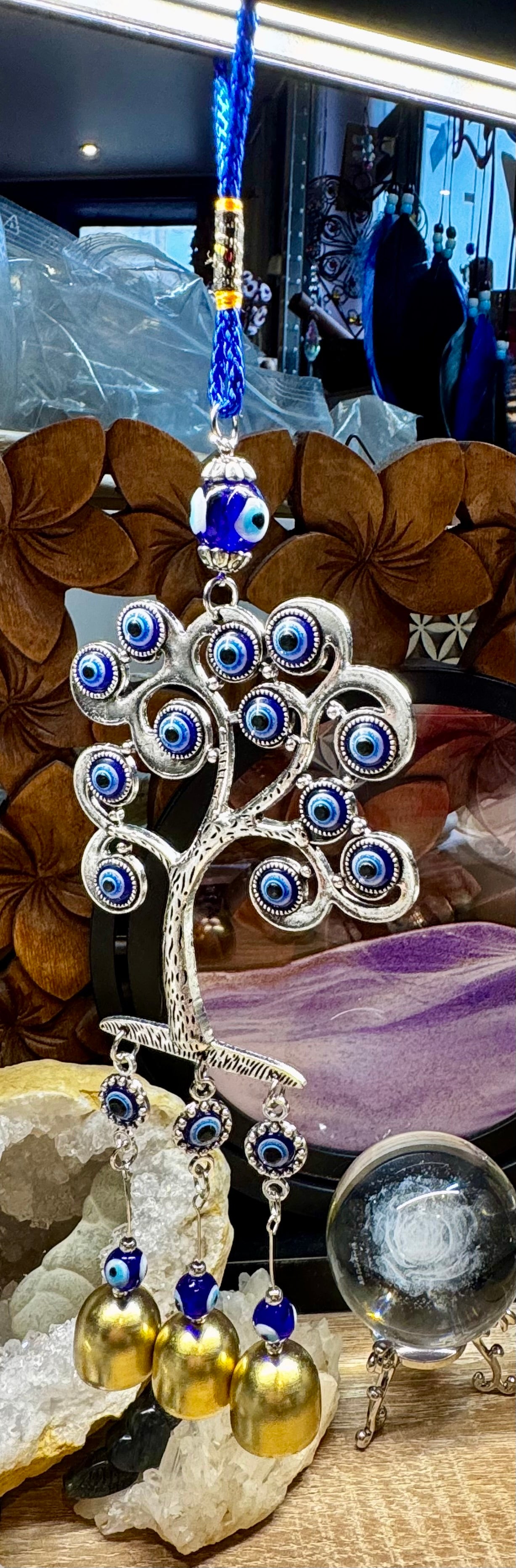 Carillon à clochettes Oeil de Nazar