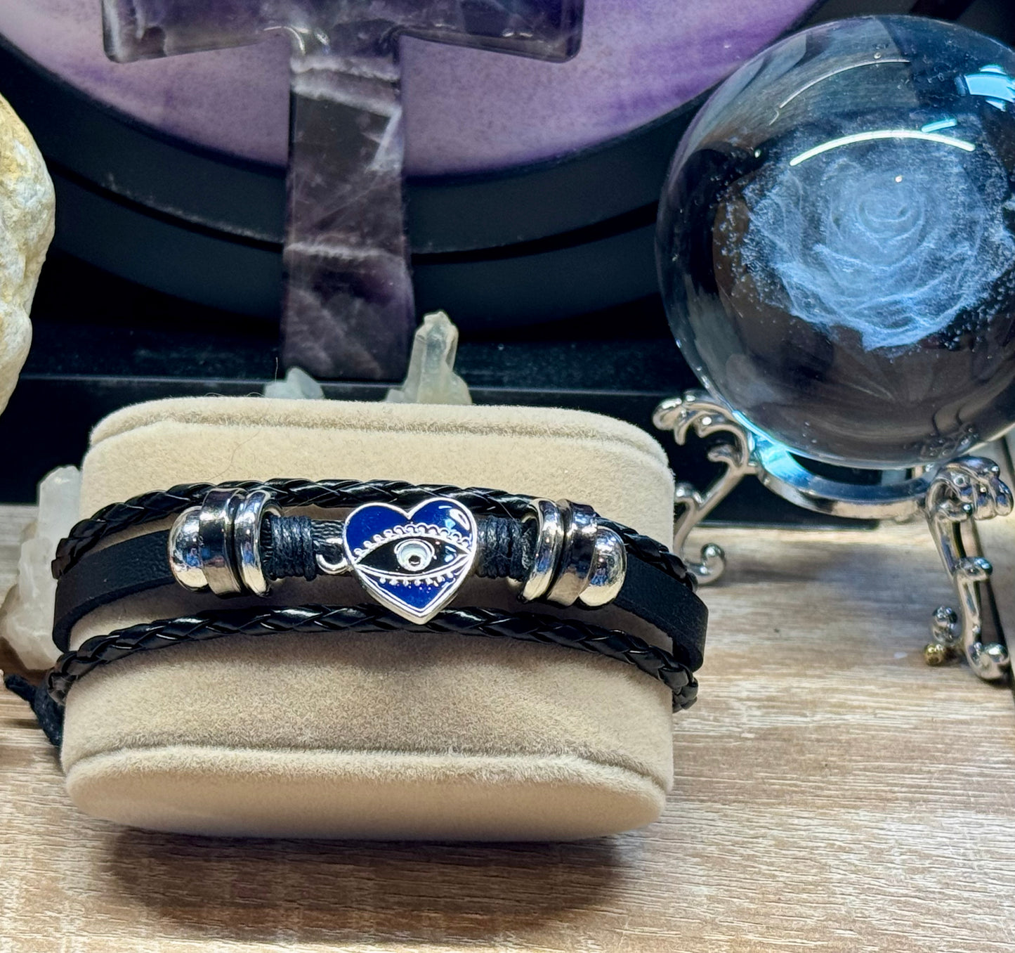 Bracelet ajustable similicuir - 1
