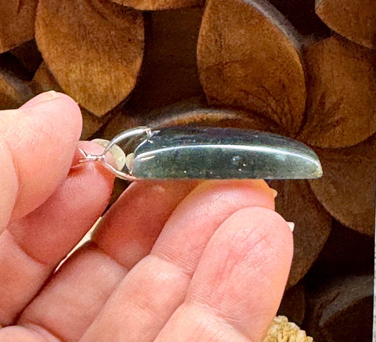 Pendentif de labradorite