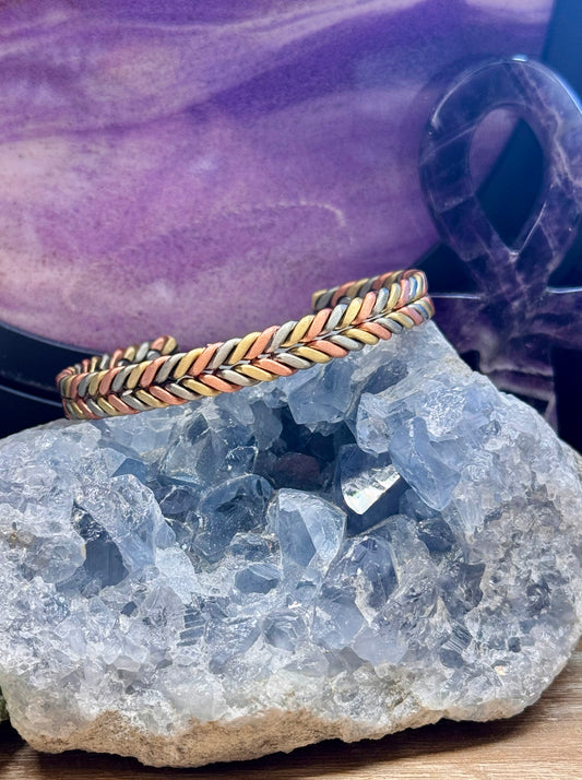 Bracelet magnétique avec aimants - D