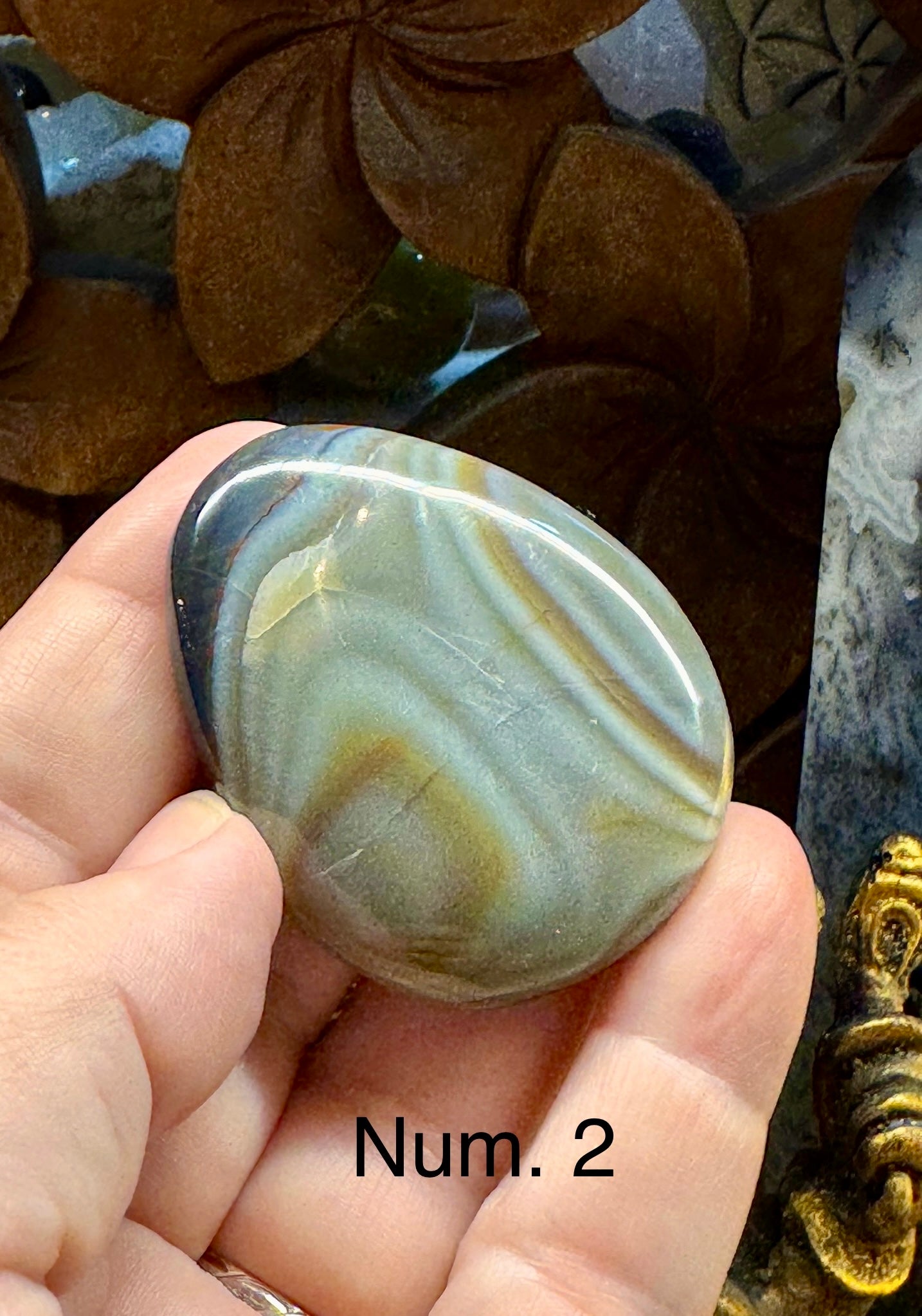 Pierre anti-stress en Agate
