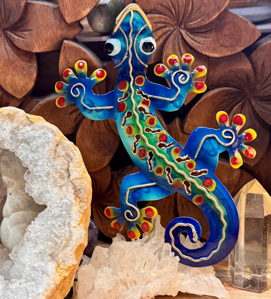 Gecko bleu petit