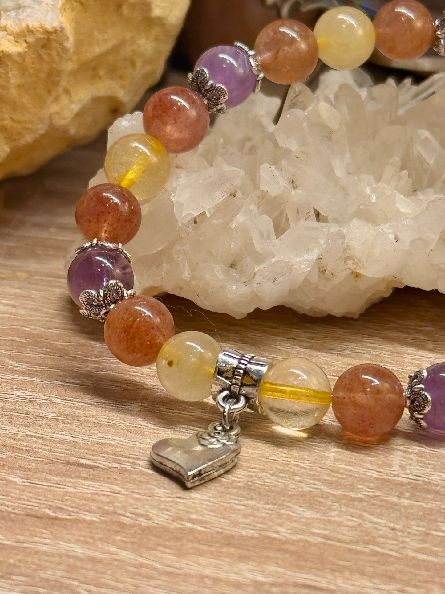 Bracelet de Cacoxénite