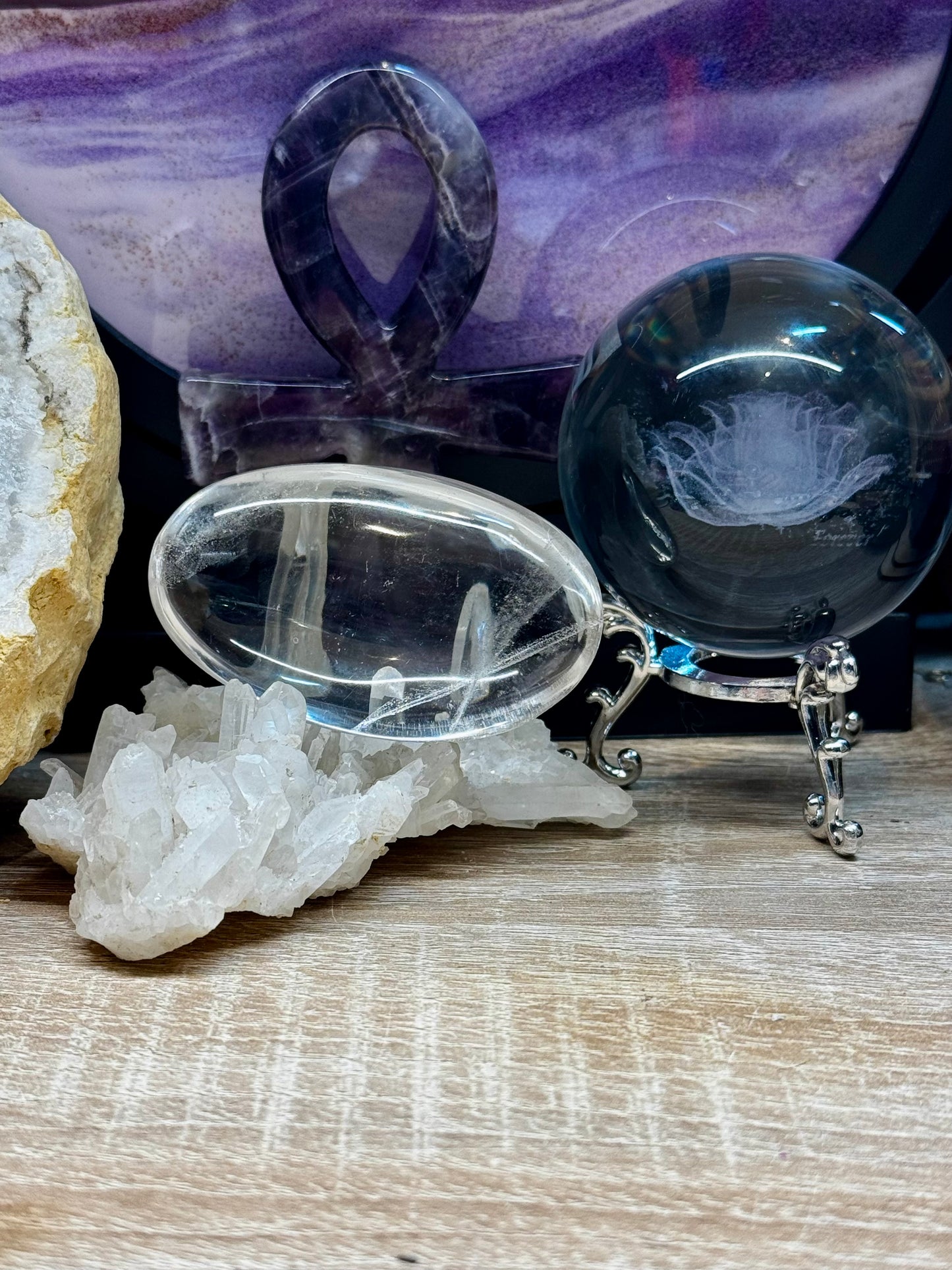 Galets de Quartz Cristal