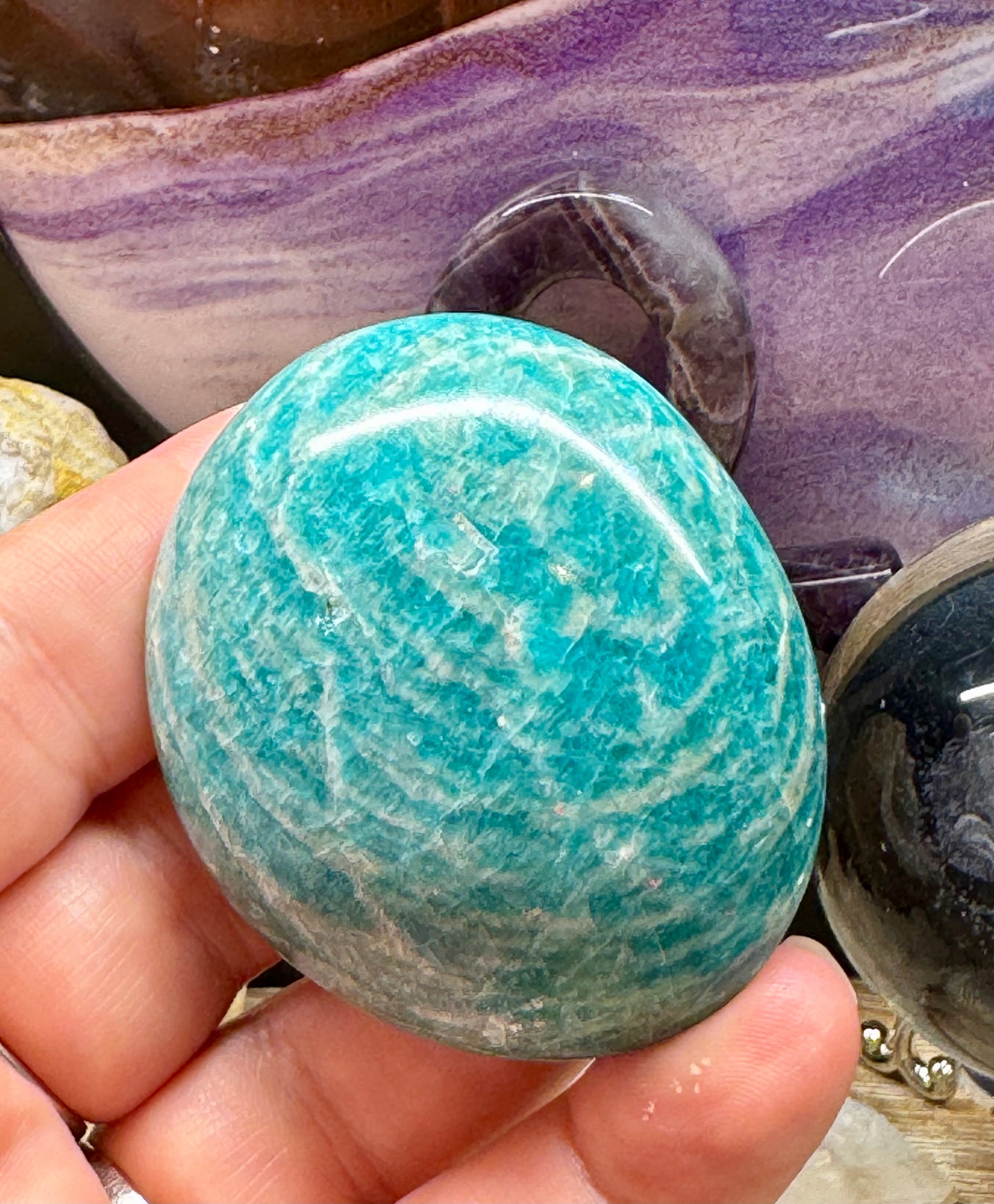 Galets d’Amazonite