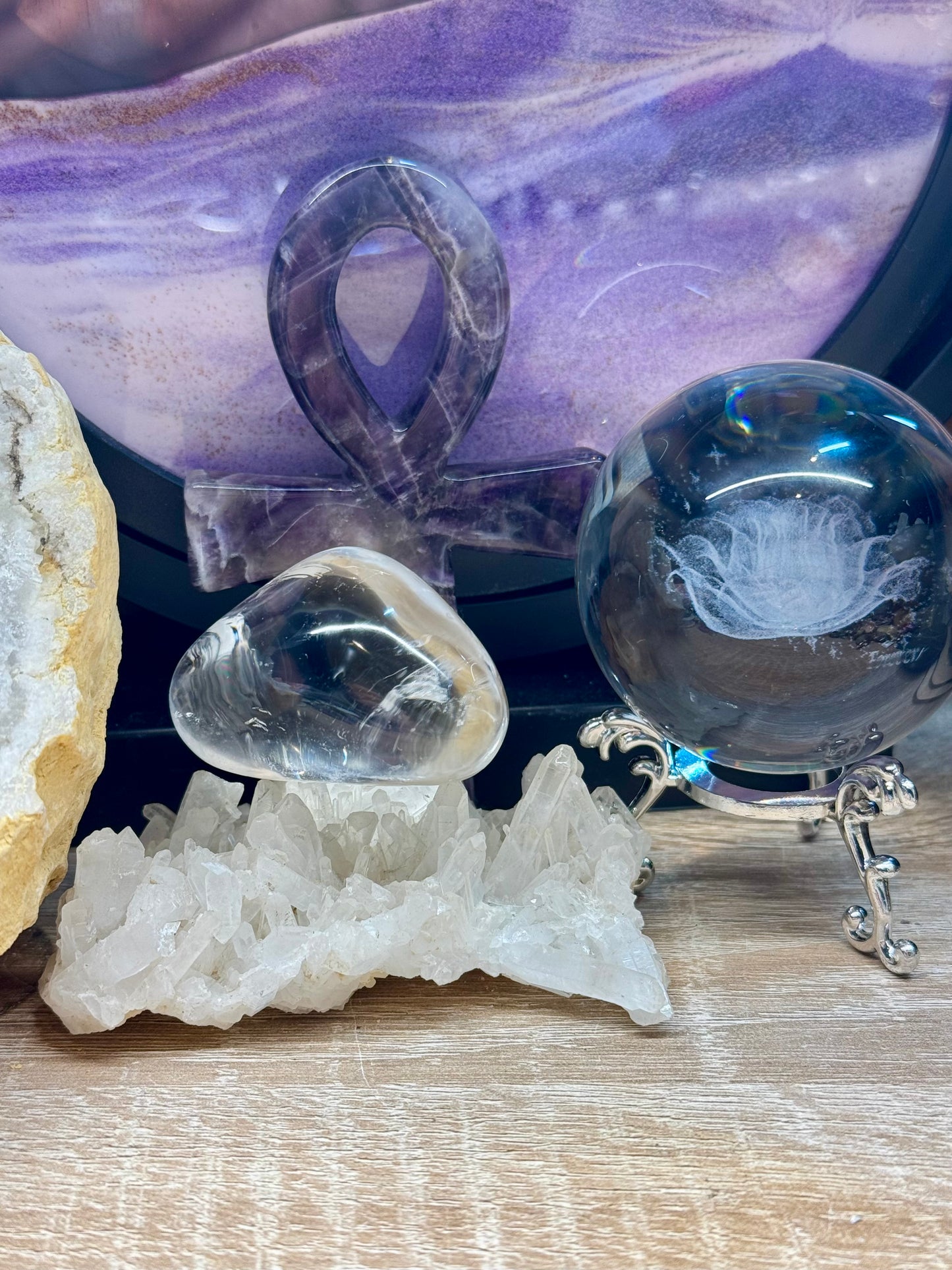 Galets de Quartz Cristal