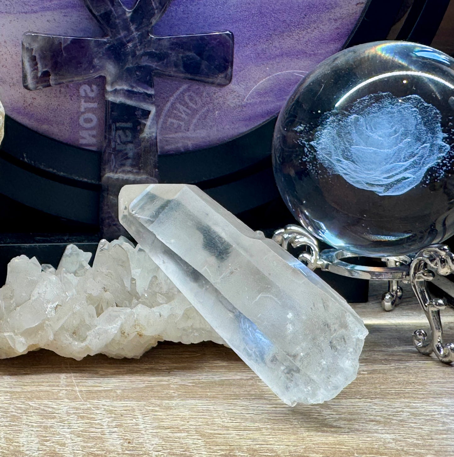 Pointe de Quartz Lémurien