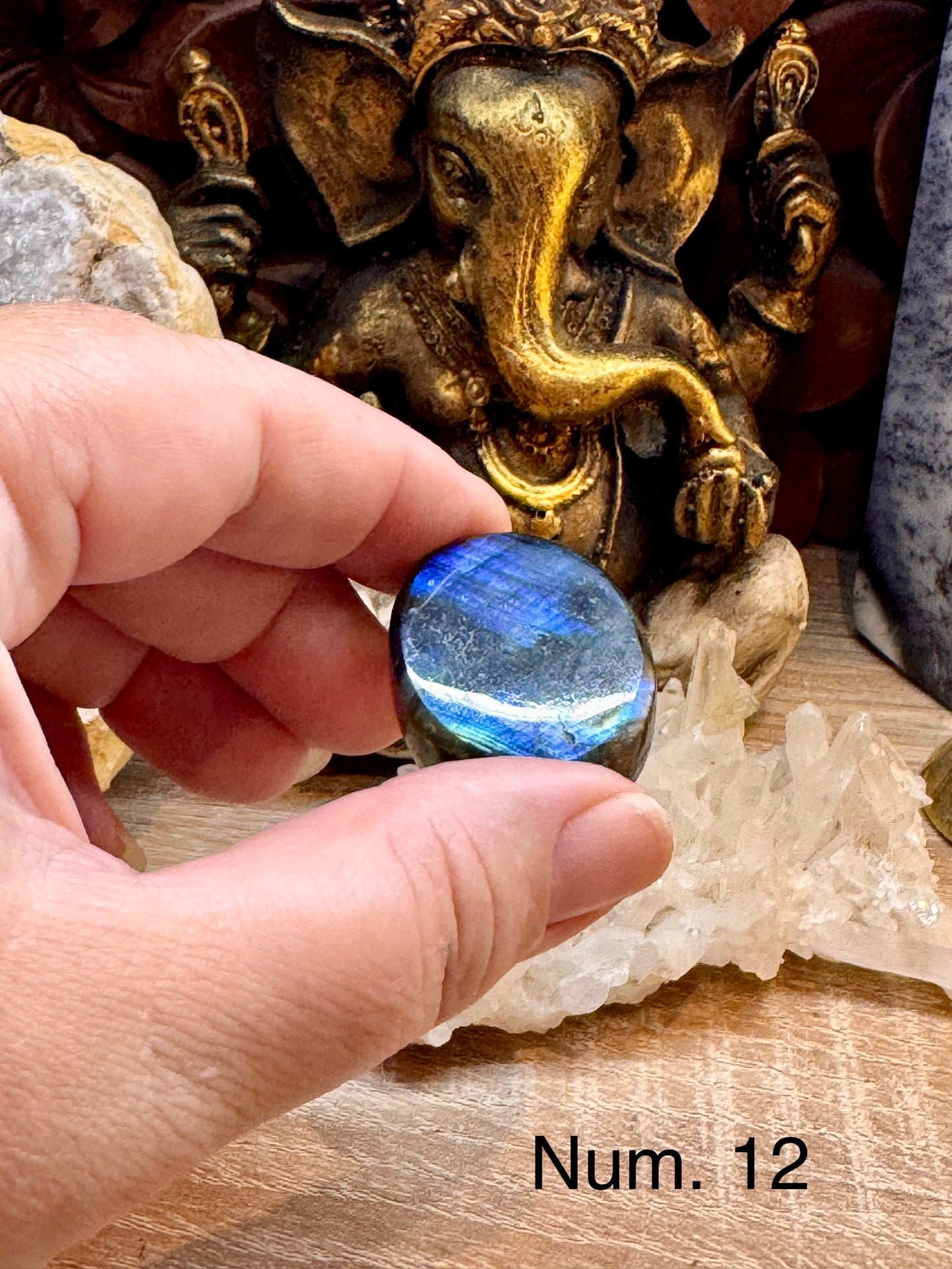 Galet de Labradorite