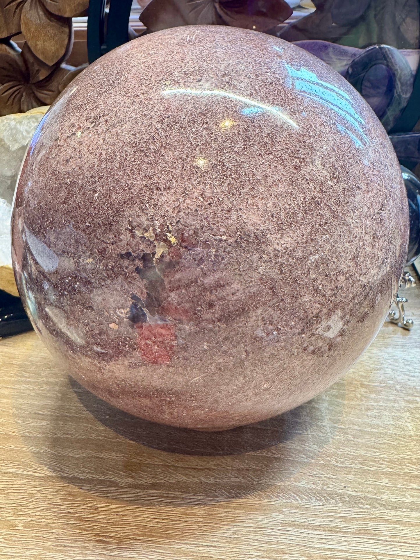 Sphère de Bois Fossile 3,9kg