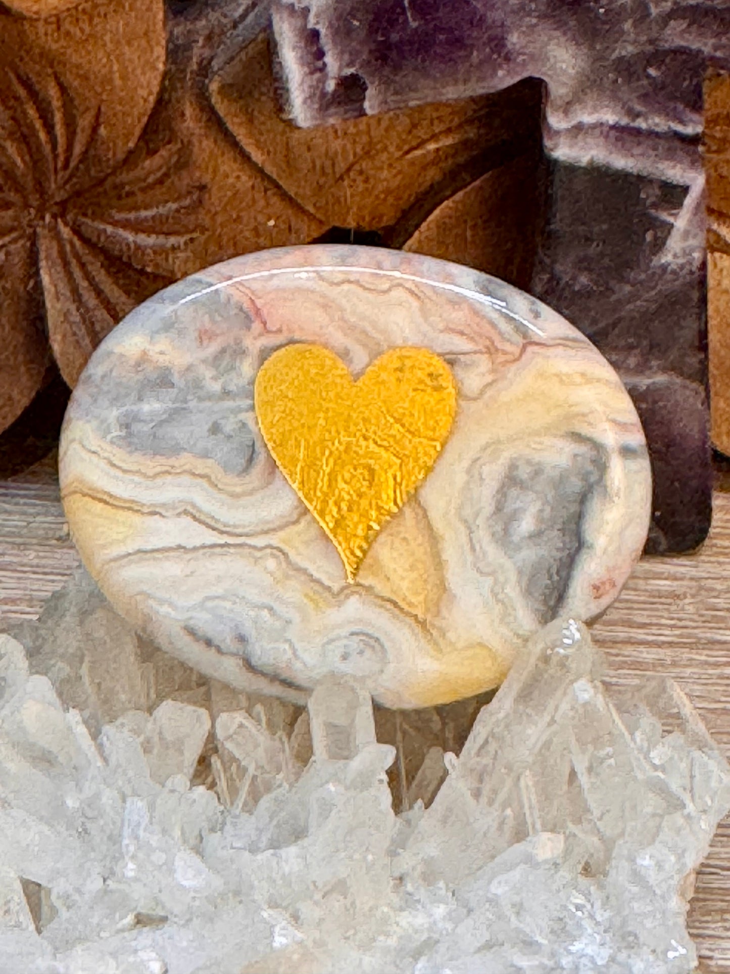 Galets gravés avec animaux