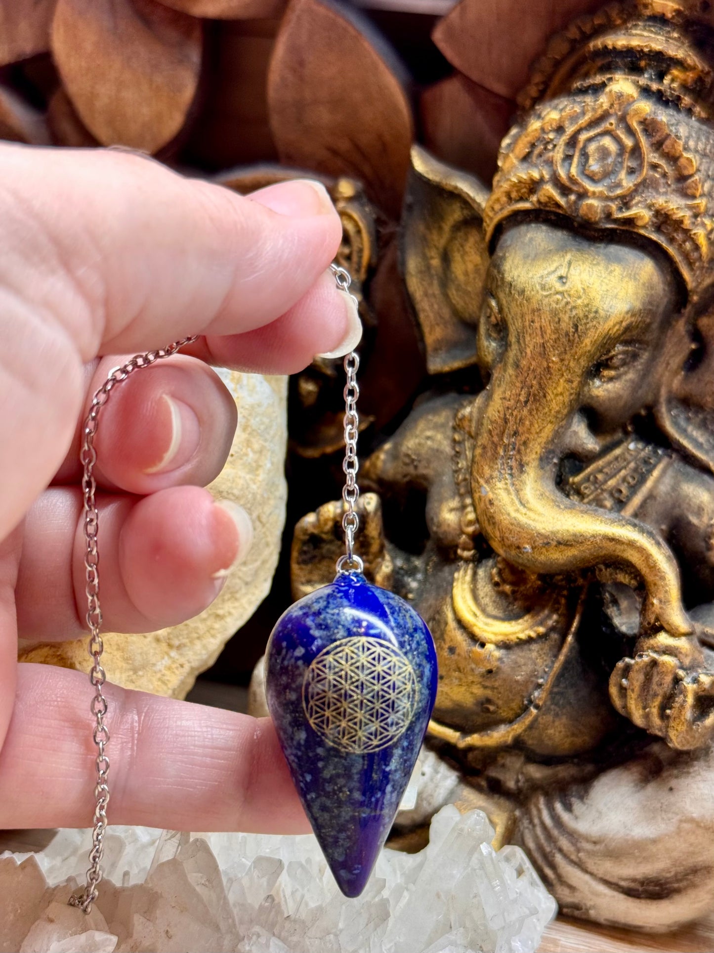 Pendule Goutte Lapis Lazuli