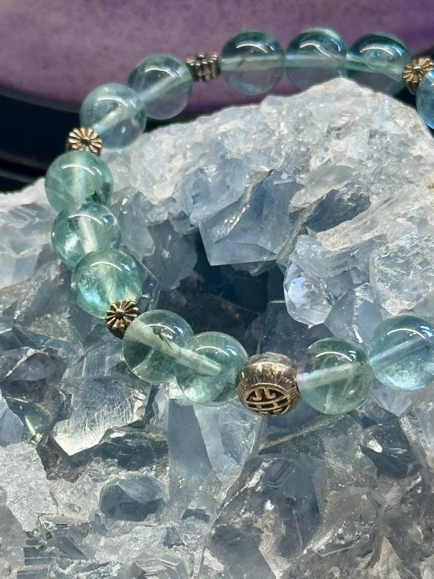 Bracelet de Fluorine Verte