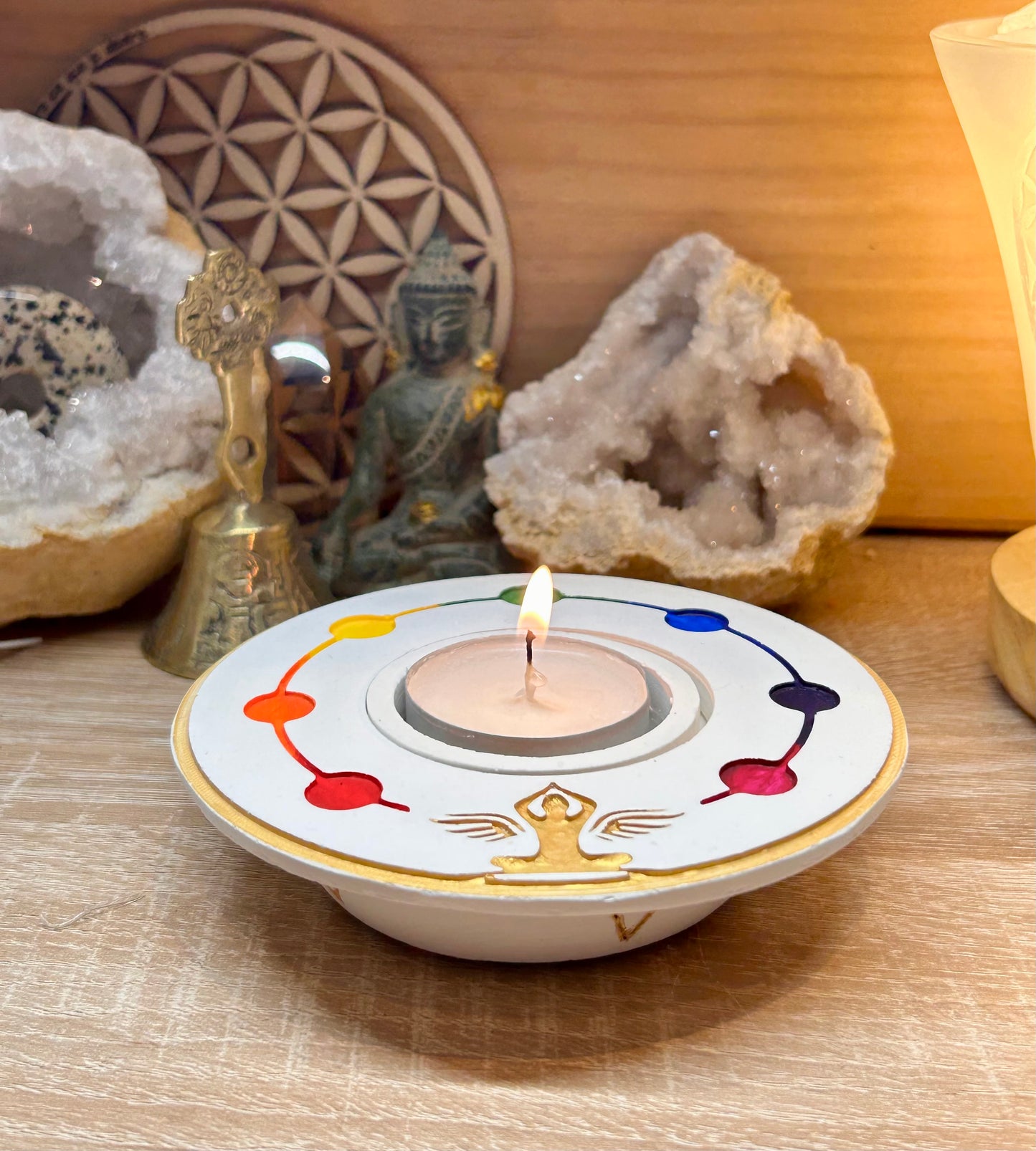 Ma bougie d’intention "les chakras"