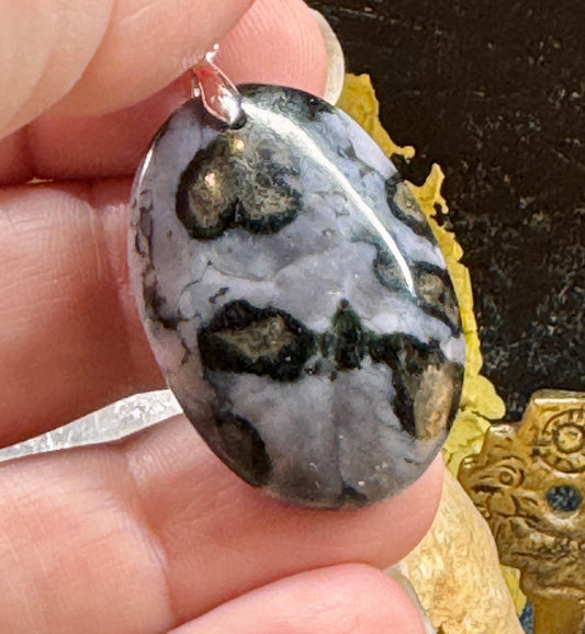 Pendentif de gabbro