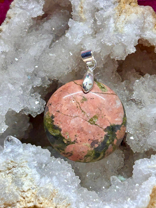 Pendentif d’Unakite 2