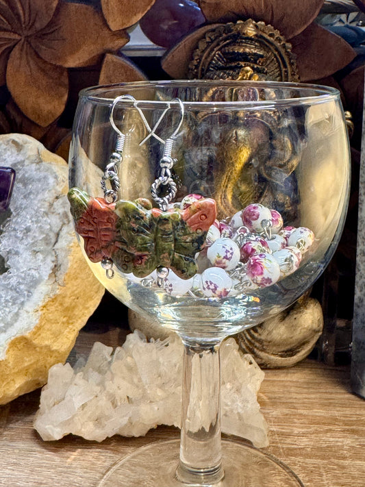 Boucles d’oreilles papillon 2