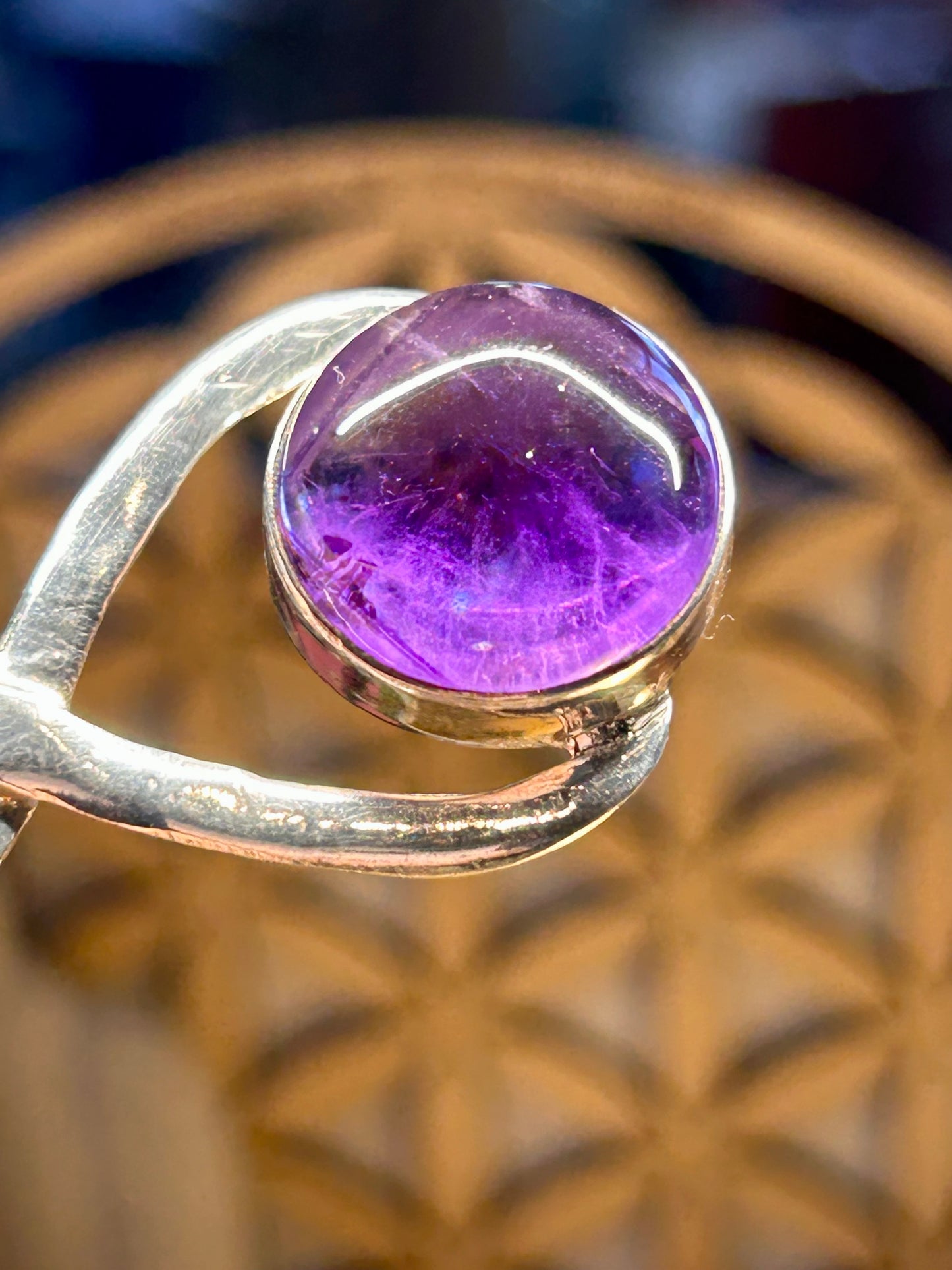 Pendentif en améthyste