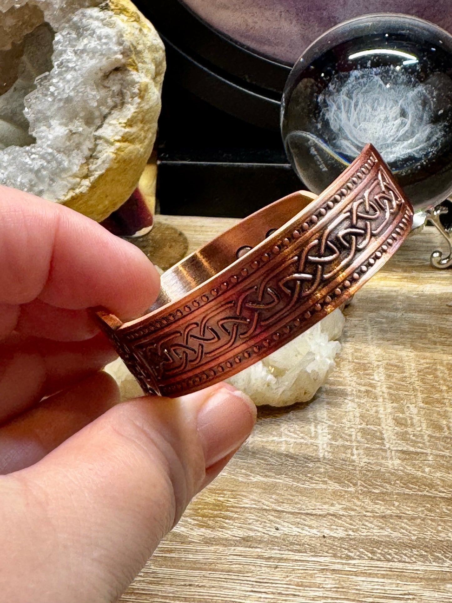 Bracelet magnétique en cuivre