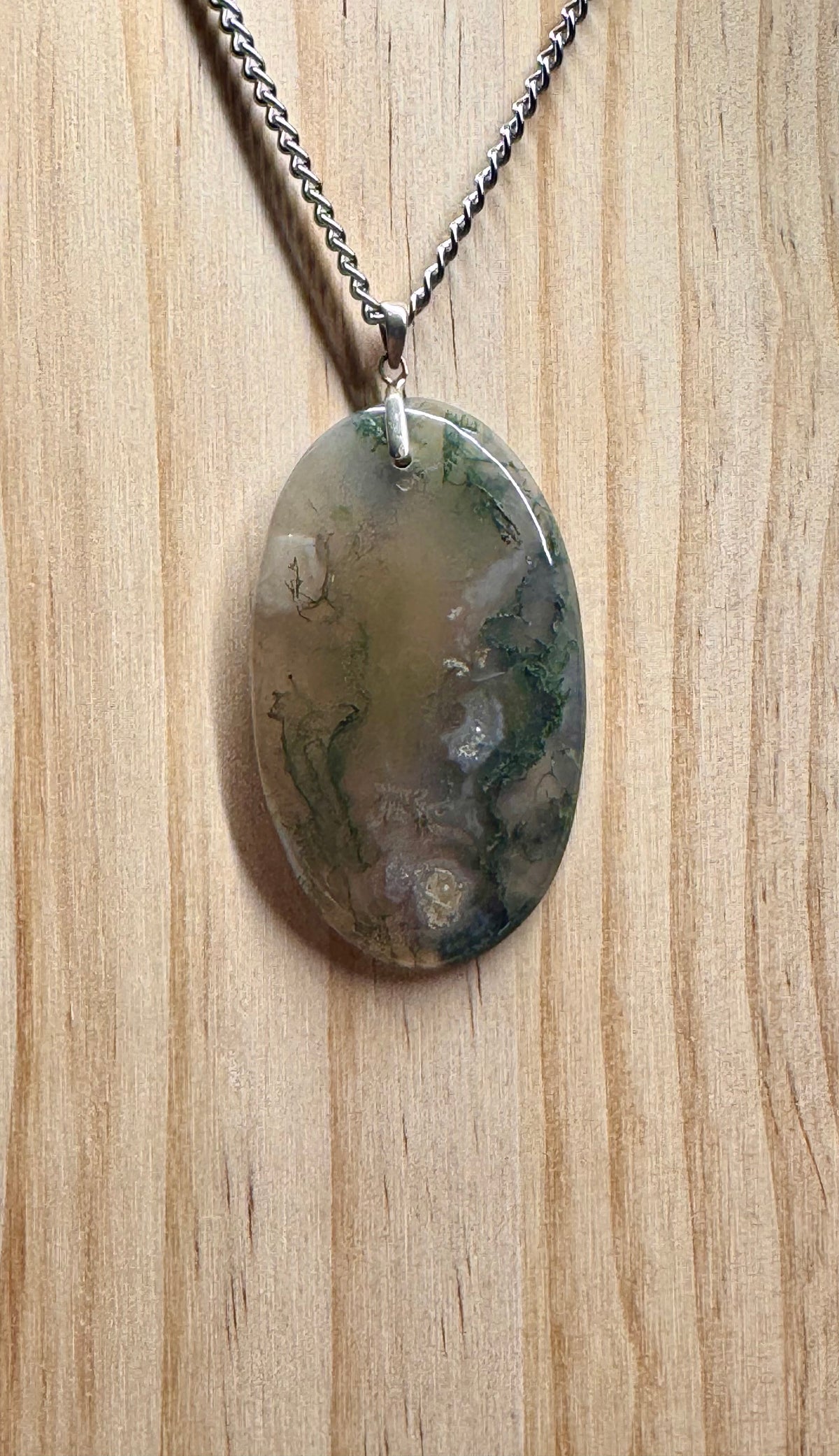 Pendentif d’Agate Mousse