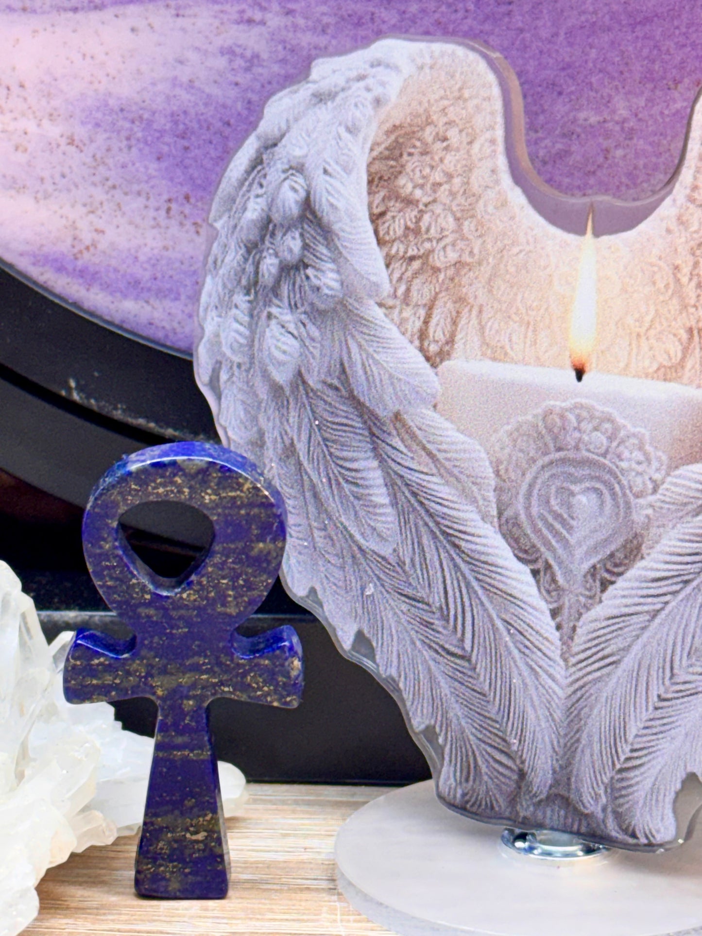 Croix de Ânkh en Lapis Lazuli 2