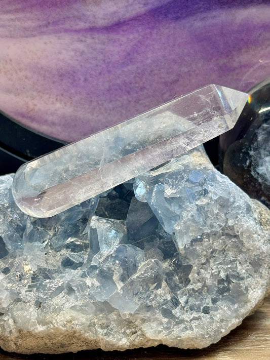 Bâton de massage en Cristal de Roche